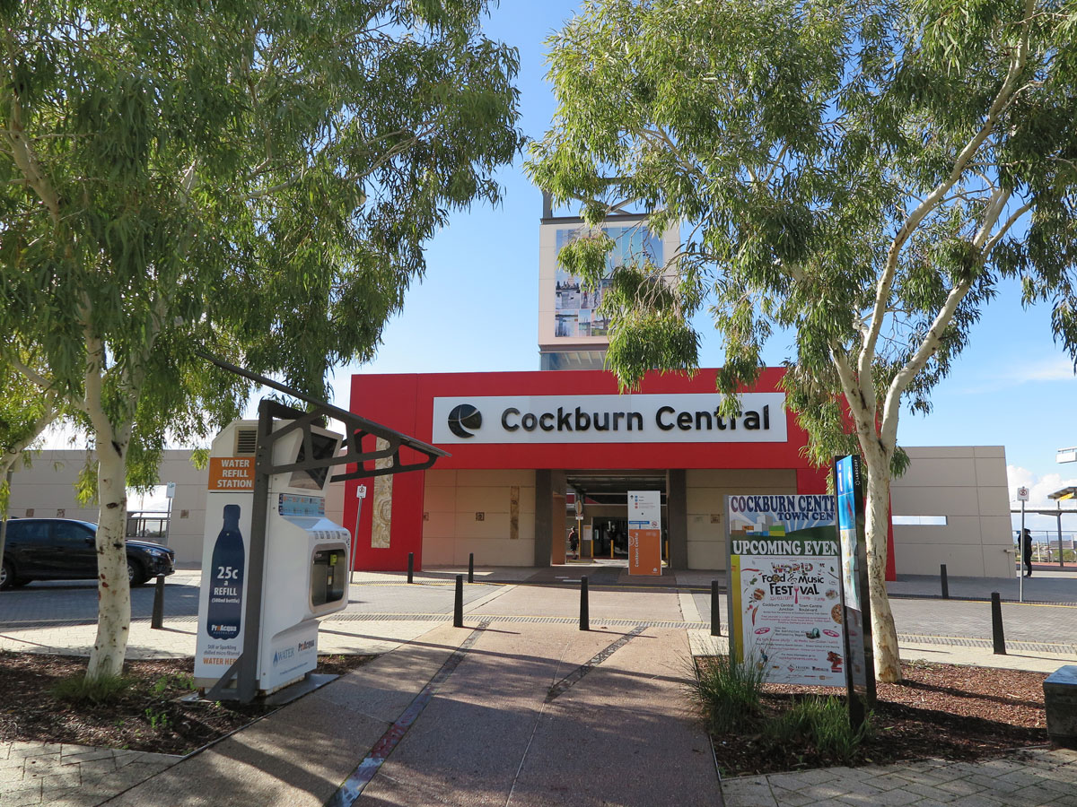 Cockburn Central Train Station